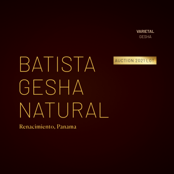 BATISTA GESHA NATURAL