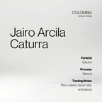 Colombia Jairo Arcila Caturra