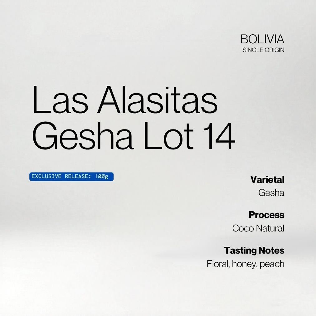 Bolivia Las Alasitas Gesha Lot 14