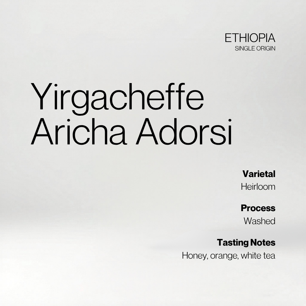 Ethiopia Yirgacheffe Aricha Adorsi