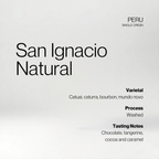 Peru San Ignacio Natural