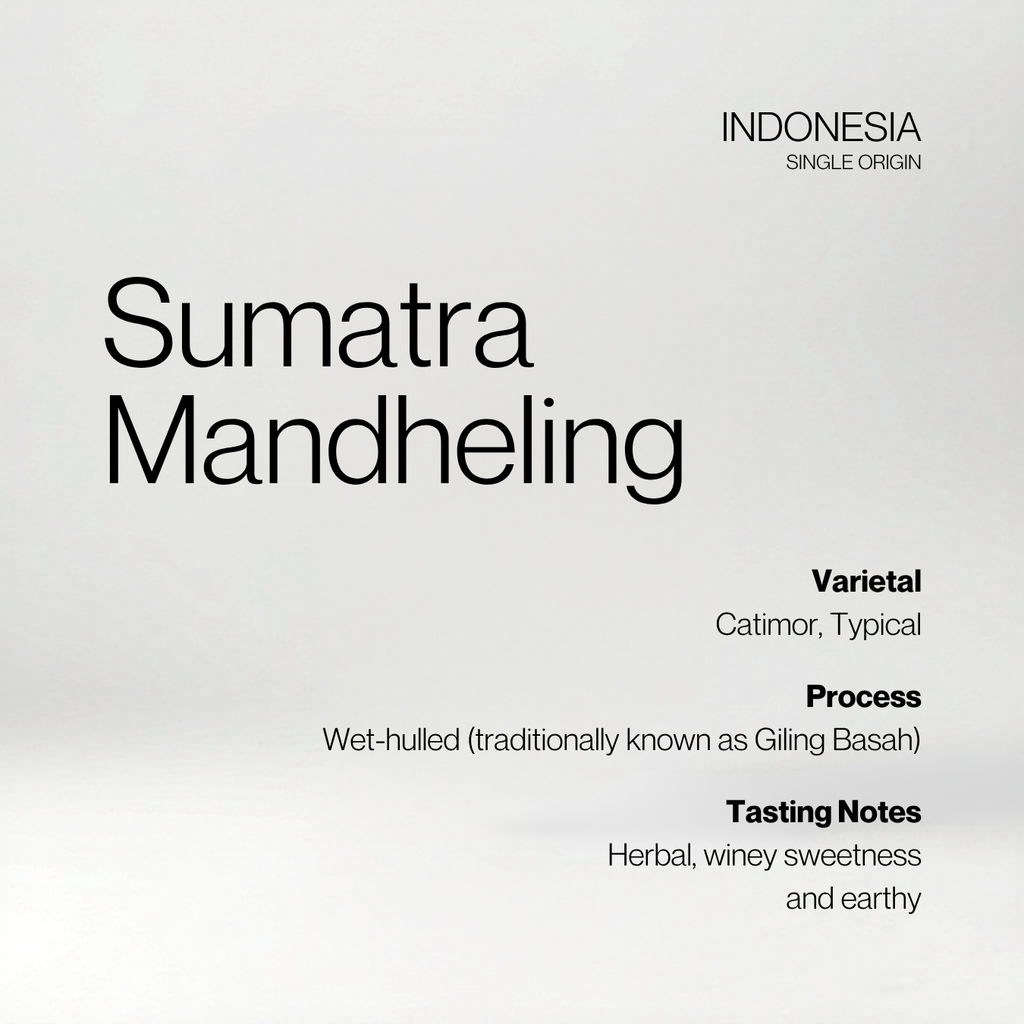 Indonesia Sumatra Mandheling