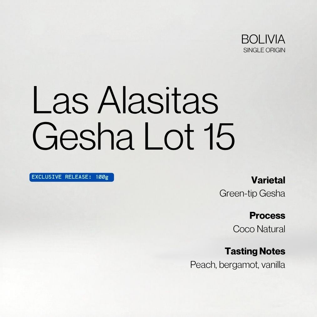 Bolivia Las Alasitas Gesha Lot 15